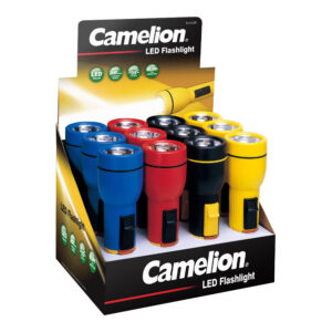 CAMELION FL1L2DD12 Prikazovalnik LED svetilk z 12 x R20 svetilkami / brez baterij