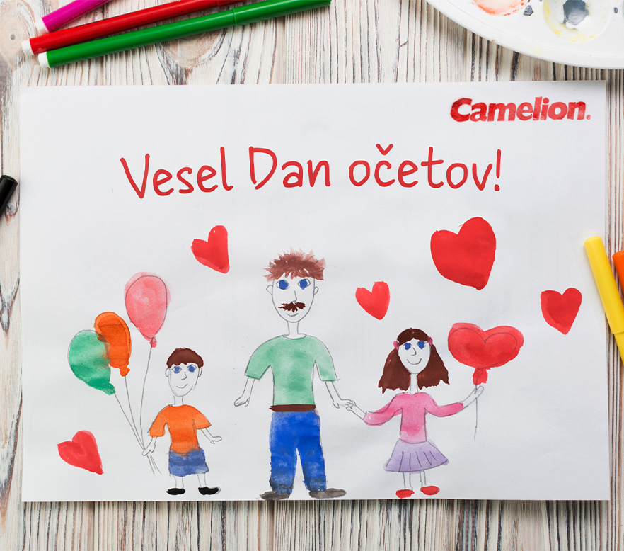 Slavimo vse očete – Vesel Dan očetov vam želi Camelion!