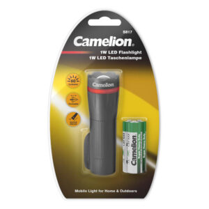 CAMELION S817-DB- 1-vatna LED-svetilka iz plastike z zoomom