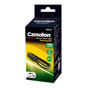 CAMELION RS922-CBH – 5+3 W LED senzorska svetilka, polnilna